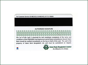 ISO بطاقة الهوية الذكية القياسية 4 طباعة أوفست اللون مع شريط مغناطيسي