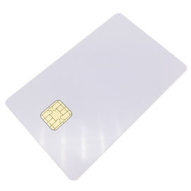 ISO 7816 CR80 الاتصال البطاقة الذكية RFID مع بطاقة رقاقة SLE4442 FM4442