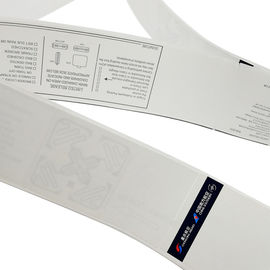 RFID UHF Impinj H47 Airline Luggage Stickers تسمية العلامة / ملصقات تعريف الأمتعة