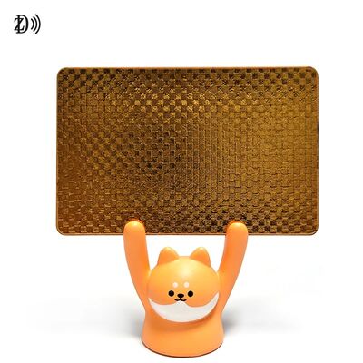 Customized Printable Leather Surface Card 13.56Mhz RFID NFC Cards Blank Leather Business Cards