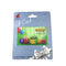 CMYK مخصص طباعة بطاقات الهدايا البلاستيكية متجمد السطح مع التعبئة والتغليف ورقة بطاقة